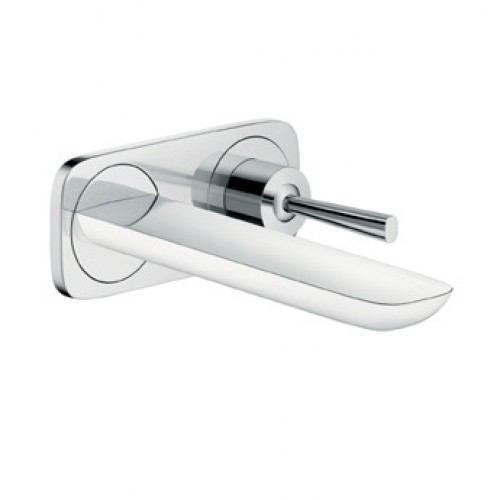 Hansgrohe PuraVida Páková umyvadlová baterie pod omítku, bílá/chrom 15084400