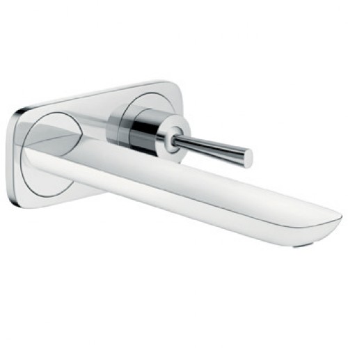 Hansgrohe PuraVida Páková umyvadlová baterie pod omítku, bílá/chrom 15085400