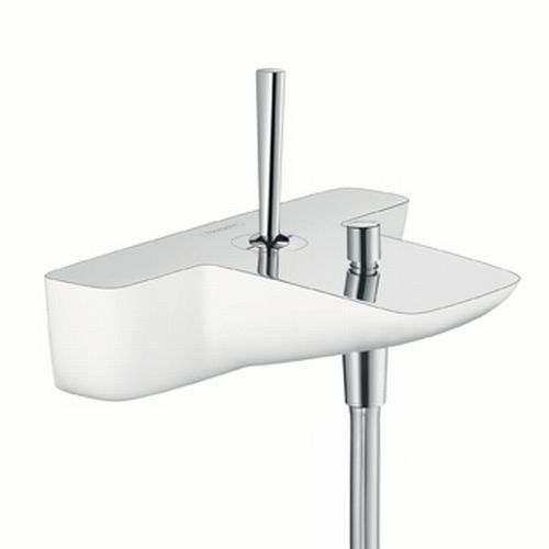 Hansgrohe PURAVIDA Páková vanová baterie , bílá / chrom 15472400