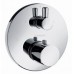 Hansgrohe Ecostat S Termostat pod omítku s uzav. a přep. ventilem, chrom 15721000