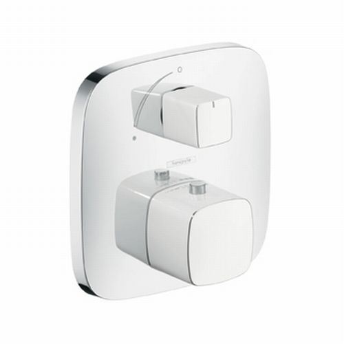 Hansgrohe PURAVIDA Termostat pod omítku s uzav. a přep. ventilem, bílá/ chrom 15771400