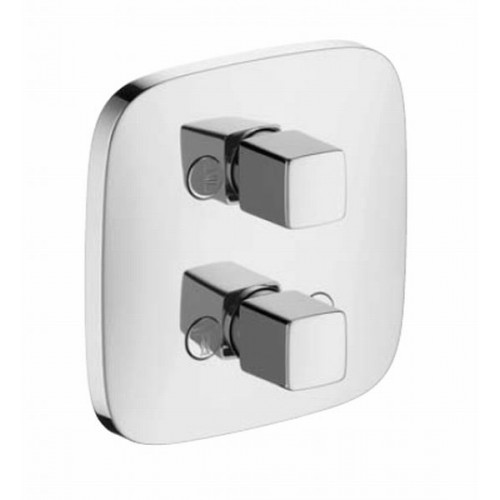 Hansgrohe PURAVIDA iControl Baterie, ventil pod omítku DN20, bílá/ chrom 15777400