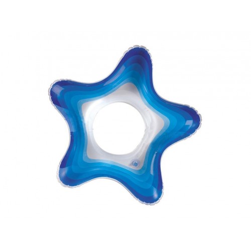INTEX Starfish Nafukovací kruh, modrý 58235NP