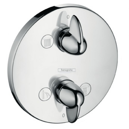 Hansgrohe iControl E pod omítku Uzavírací a přepínací ventil DN20, chrom 15958000 Hansgrohe iControl E pod omítku Uzavírací a přepínací ventil DN20, chrom 15958000