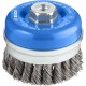 BOSCH Hrnkový kartáč, copánkový, 90, ocel 90 mm, 0,5 mm, M14 1608614001
