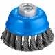 BOSCH Hrnkový kartáč, copánkový, 75, ocel 75 mm, 0,5 mm, M14 1608622029