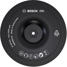 BOSCH Upevňovací deska se suchým zipem 125 mm, 8 mm 1609200154