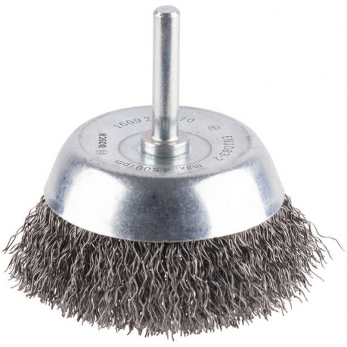 BOSCH Hrnkový kartáč, zvlněný drát, 70×0,3 mm, ocel 70 mm, 0,3 mm 1609200270