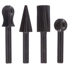 BOSCH Sada ručně vedených fréz 13 mm, 4 kusy 1609200314