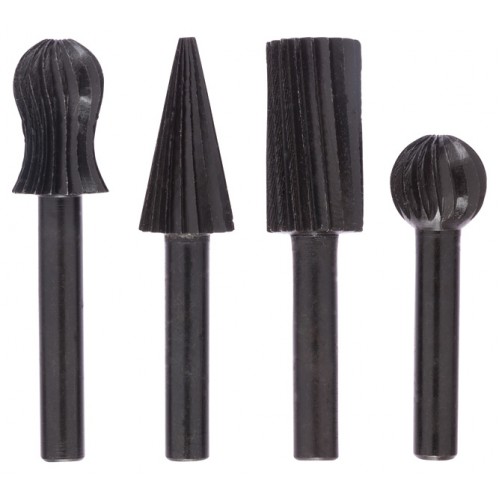 BOSCH Sada ručně vedených fréz 13 mm, 4 kusy 1609200314
