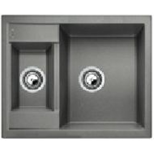 BLANCO Metra 6 dřez hliníková metalíza sifón komplet 516172