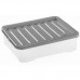 HEIDRUN Box úložný Quasar, 9 x 38 x 28,5 cm, 7 l, transparentní 1626Qt