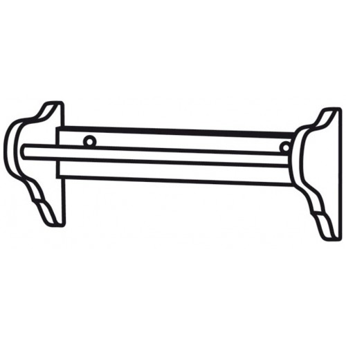 SAPHO RETRO držák na ručníky 50x17cm, starobílá 1682 SAPHO RETRO držák na ručníky 50x17cm, starobílá 1682