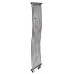 SAPHO ONDA 1801-05 Koupelnový radiátor 400x1700mm, 425W, chrom