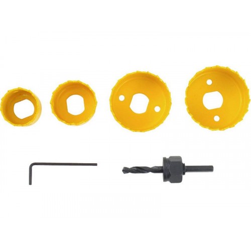 EXTOL CRAFT vrtáky vykružovací korunkové, sada 6ks, 32-38-51-54mm 1808