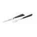 ALUZZI Příbor na pizzu/steak, sada 4ks BLACK MAGIC 1829-027728