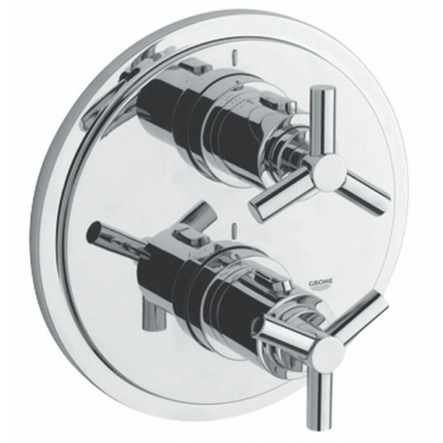 GROHE Atrio termostatická kohoutková vanová baterie, chrom 19395000