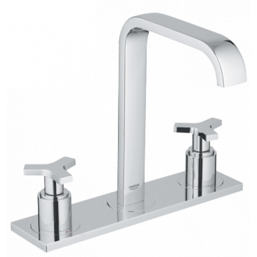 GROHE Allure umyvadlová tříotvorová baterie, DN 15, chrom 20143000