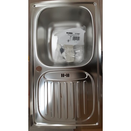 VÝPRODEJ BLANCO Flex mini dřez nerezový, přírodní nerez 511918 S OTVOREM PRO BATERII!!