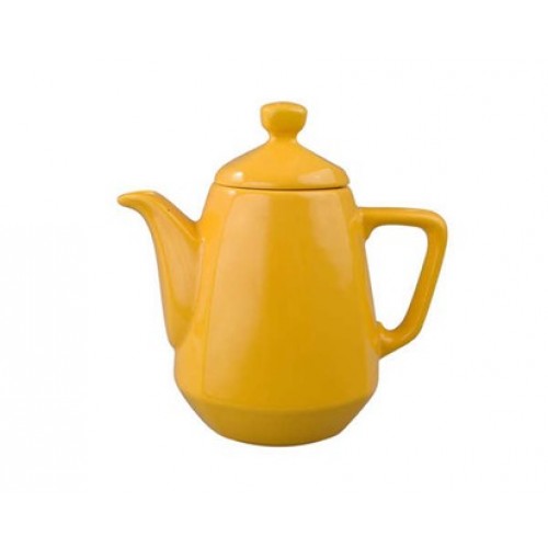 VETRO-PLUS Kávová konvice žlutá square 1l 203093120