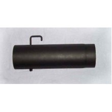 Trubka kouřovodu s klapkou 130mm/250mm (1,5) černá