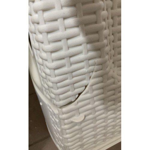 VÝPRODEJ CURVER RATTAN toaleta pro kočky 38,5 x 40 x 51 cm krémová 00615-P16 POŠKOZENÉ!!!!