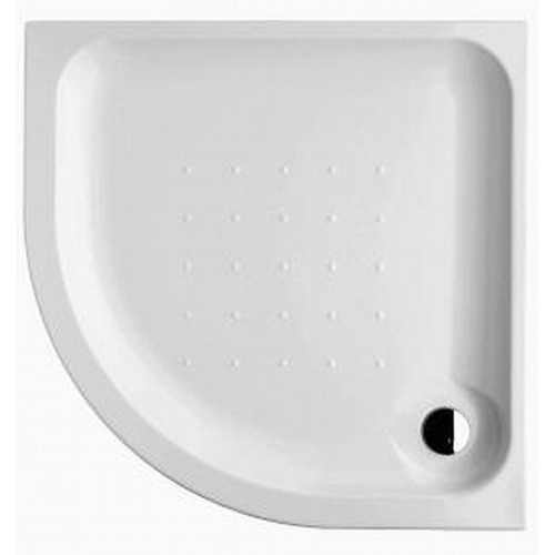 Jika OLYMP vanička 80x80cm vestavná bílá čtvrtkruhová 2.1383.1.000.000.1