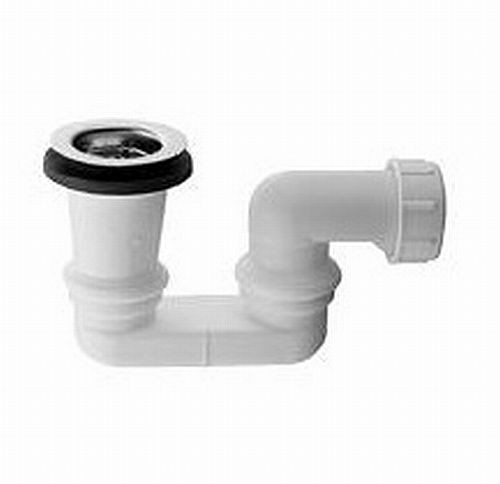 KLUDI sifon pro vany a sprchové vaničky bílý plast 2138410-00