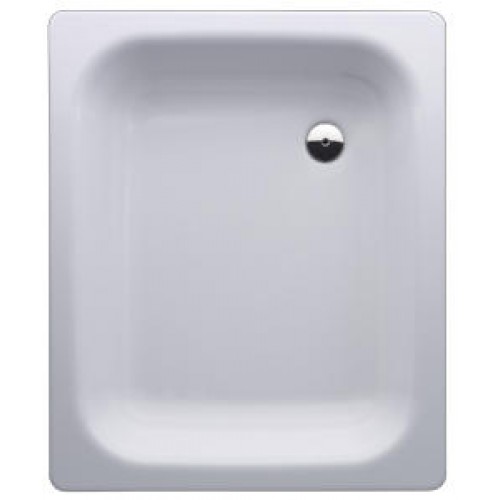 LAUFEN PLATINA Ocelová vanička obdélníková 90x75cm, bílá, 2.1502.3.000.040.1