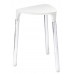 SAPHO YANNIS 217202 koupelnová stolička 37x43,5x32,3 cm, bílá