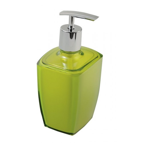 SAPHO RAINBOW NEON 22020505 dávkovač mýdla na postavení, zelená