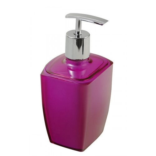 SAPHO RAINBOW NEON dávkovač mýdla na postavení, lila 22020513