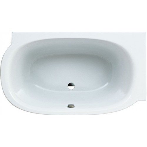MIMO by LAUFEN Vana 140x80, vestavná, pravý roh, bílá Microban 2.2155.0.300.000.1