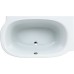 MIMO by LAUFEN Vana 140x80, vestavná, pravý roh, bílá Microban 2.2155.0.300.000.1