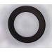 Růžice kouřovodu 130mm kroužek (0,5) černá