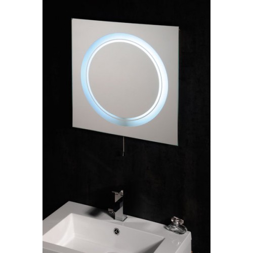 SAPHO GEMINI 22360 zrcadlo s LED osvětlením 60x60cm