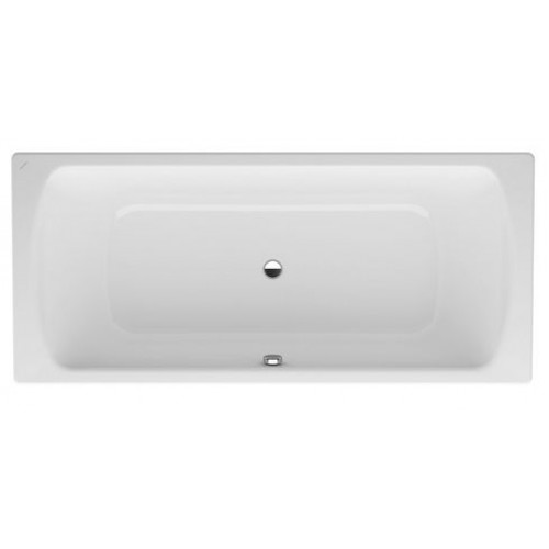 LAUFEN MODERNA Plus Ocelová vana 170 x 75 cm, bílá Anti Slip, 155 l, 2.2507.0.600.040.1