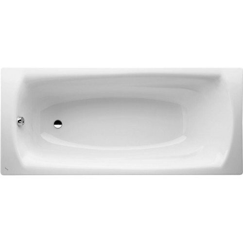 LAUFEN PALLADIUM Ocelová vana 170x75cm, 135l, bílá, 2.2511.0.000.040.1