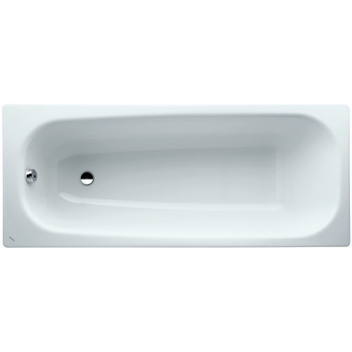 LAUFEN MODERNA PLUS Ocelová vana 170 x 70 cm, bílá Anti Slip, 107 l, 2.2512.0.600.040.1