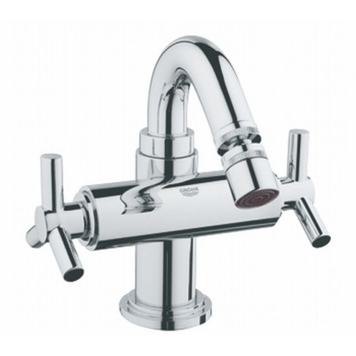 GROHE Atrio kohoutková bidetová baterie, DN 15, chrom 24027000 GROHE Atrio kohoutková bidetová baterie, DN 15, chrom 24027000