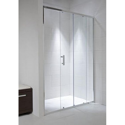 Jika CUBITO PURE sprchové dveře 1400x1950 dvojdílné transparentní sklo H2422480026681