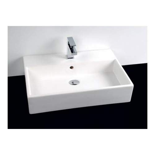 SAPHO UMYVADLA NA DESKU 2507 PURITY keramické umyvadlo 60x42cm SAPHO UMYVADLA NA DESKU 2507 PURITY keramické umyvadlo 60x42cm