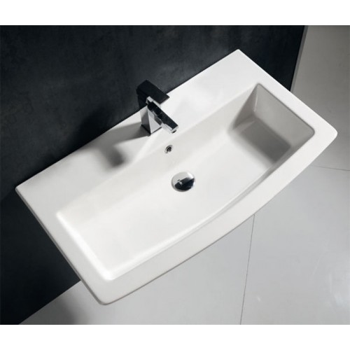SAPHO PURITY 2513 keramické umyvadlo 85x50cm SAPHO PURITY 2513 keramické umyvadlo 85x50cm