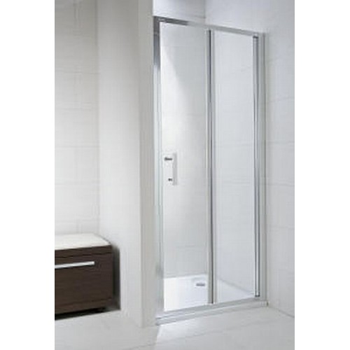 Jika CUBITO PURE sprchové dveře 900x1950 skládací transparentní sklo H2552420026681