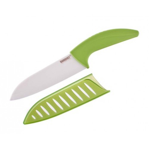 BANQUET Kuchařský nůž Gourmet Ceramia Verde 13,5 cm 25CK03G001