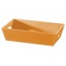 SAPHO Koh-i-noor 2604OR ECO PELLE odkládací miska 43x26x11cm, oranžová