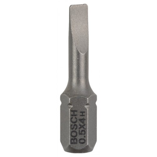 BOSCH Šroubovací bit zvlášť tvrdý Extra-Hart S 0,5x4,0, 25 mm 2607001457