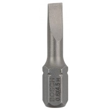 BOSCH Šroubovací bit zvlášť tvrdý Extra-Hart S 0,6x4,5, 25 mm 2607001459