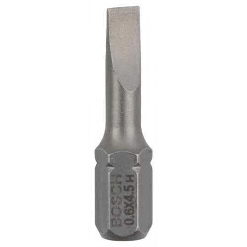 BOSCH Šroubovací bit zvlášť tvrdý Extra-Hart S 0,6x4,5, 25 mm 2607001459