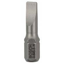 BOSCH Šroubovací bit zvlášť tvrdý Extra-Hart S 0,8x5,5, 25 mm 2607001463